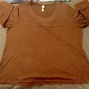 ☃️  3/$15 SALE! White Stag faux layered/wrap  (XL)